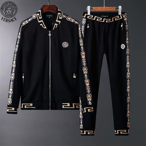 versace tracksuit men's